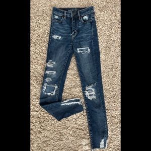 American Eagle AE Ne(x)t Level Stretch jeans size 00 GREAT CONDITION
